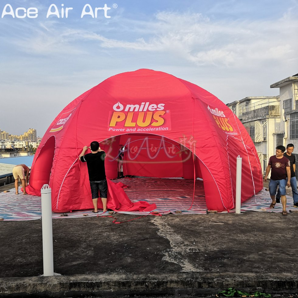 Inflatable Advertising Dome Tent 10m Diameter Inflatable Sport Awning Marquee with Removable Walls for Outdoor or Event