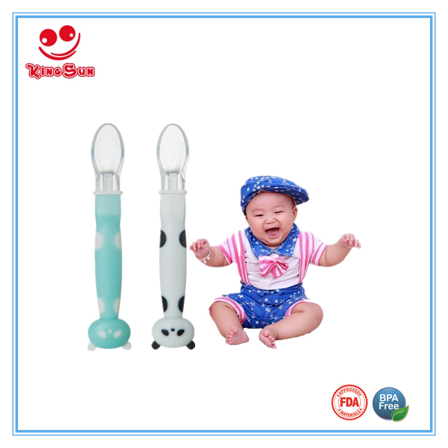 Soft Silicone Baby Spoons for Gentle Infant Feeding
