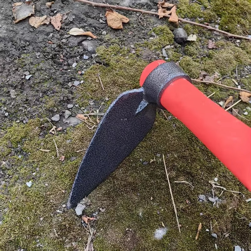 Forged Carbon Steel Tool Plastic Handle OEM/ODM Customizable Farming Pickaxe