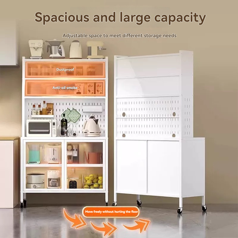 Стеллаж кухонный многоярусный для хранения сервант