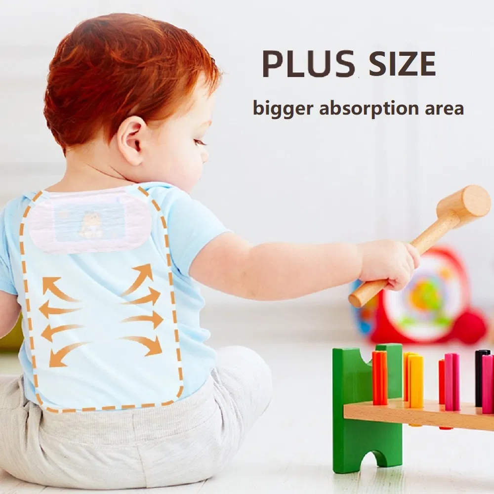 Cotton Child Sweat Absorbent Towel Kindergarten Boys and Girls Back Pad Breathable