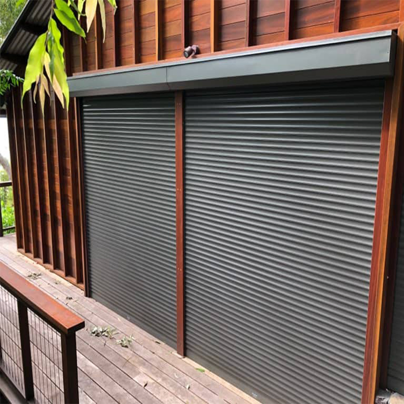 Automatic Motorized Aluminum Electric Window Hurricane Roller Rolling Shutter with WiFi Remote Control