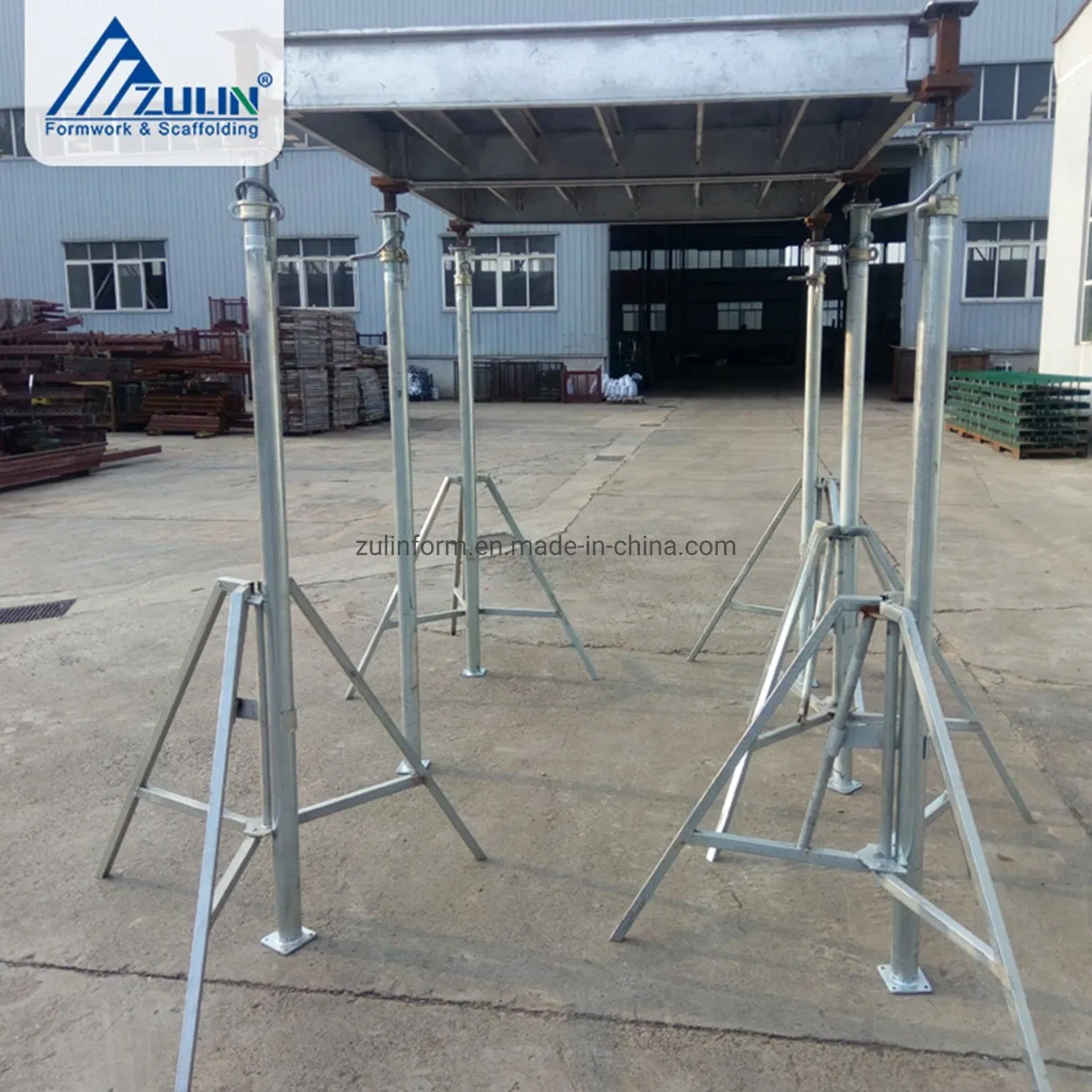 Formwork Construction Accessories Adjustable Steel Shoring Floor Prop for Scaffolding