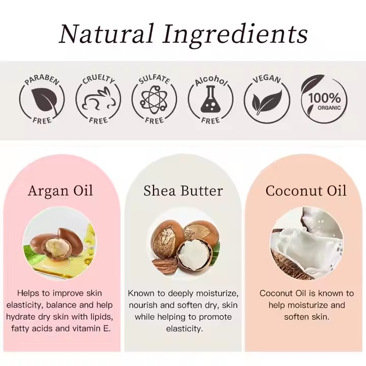 Beauty Cosmetics Body Natural Exfoliating Salt Scrub Deep Cleansing Organic Body Scrub