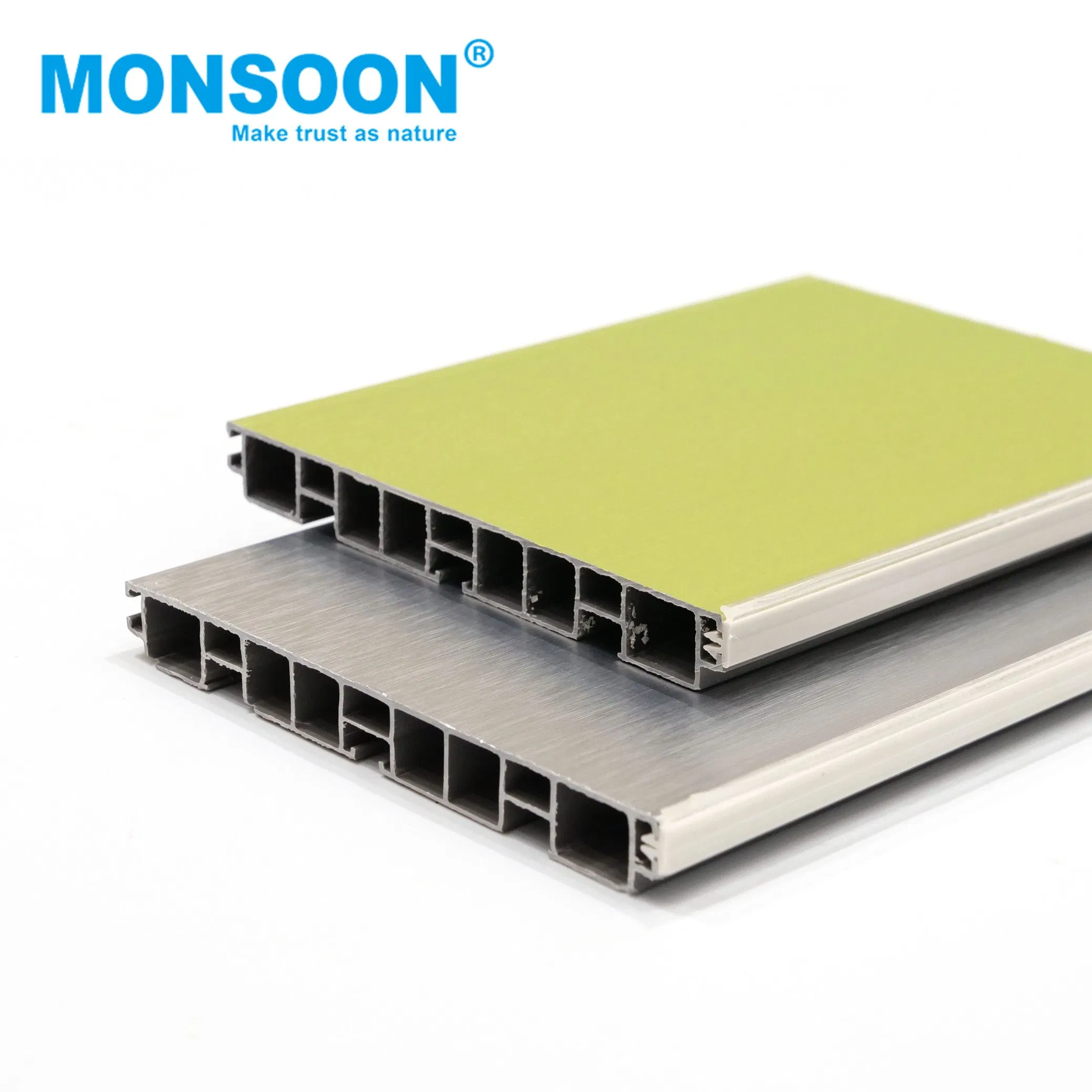 Kitchen Accessories Wall Panel Protector Flooring Environmental-Friendly Metal Aluminum Plinth Panel PVC Foam Skirting Board for Interior Wall Foot Protection