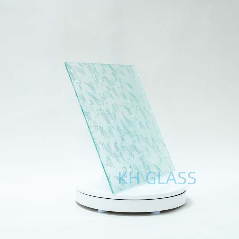 Textured Window Insulated Double Glazing Energy Saving Clear Pattern Glass