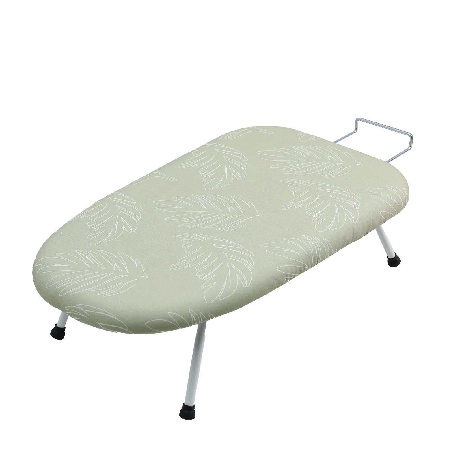 Tabletop Foldable Ironing Board Heat Resistant Covers Portable Folding with Non-Slip Feet