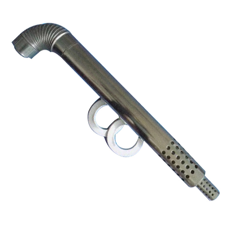 Дымоход из нержавеющей стали 60/100 мм для газового котла