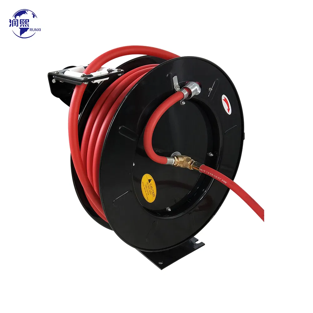 Heavy Duty Industrial High Pressure Washer Garden Water Air Fuel Hose Reel