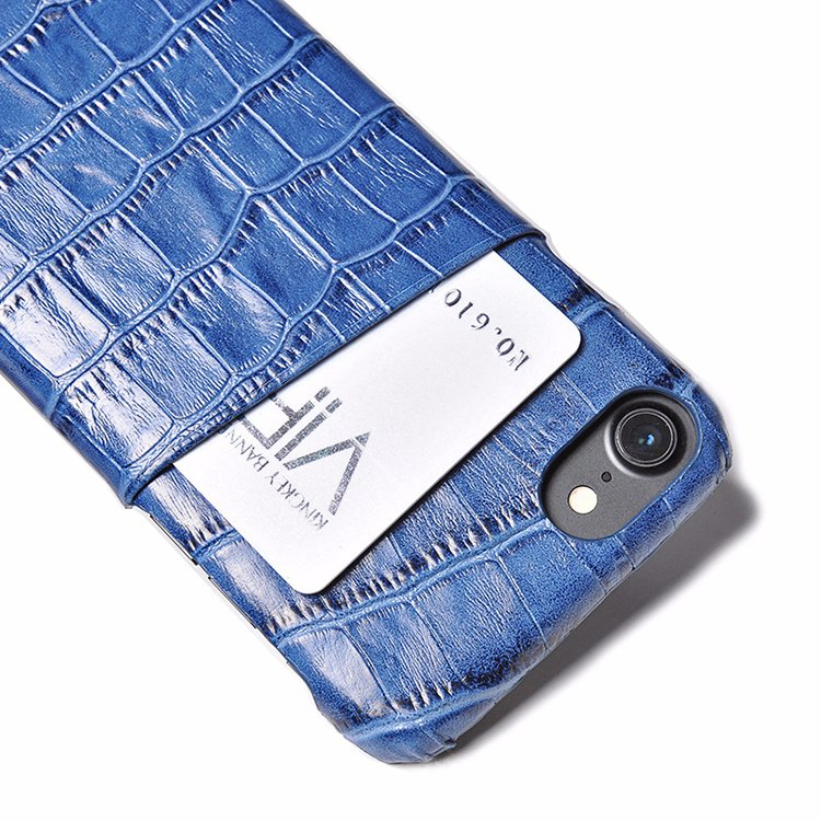 Чехол для iPhone из кожи крокодила с дизайном на заказ