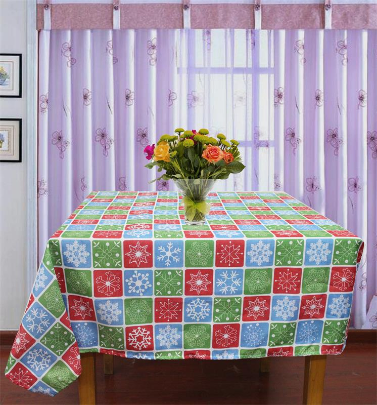 100% Polyester Custom Printed Design Tablecloth/Runner Manufacturer