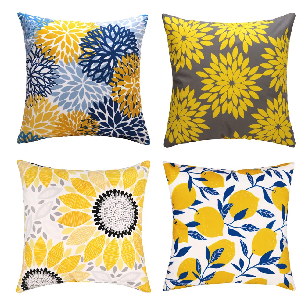 2021 Home Decorative 18X18'' Custom Comfortable Throw Pillow Cases