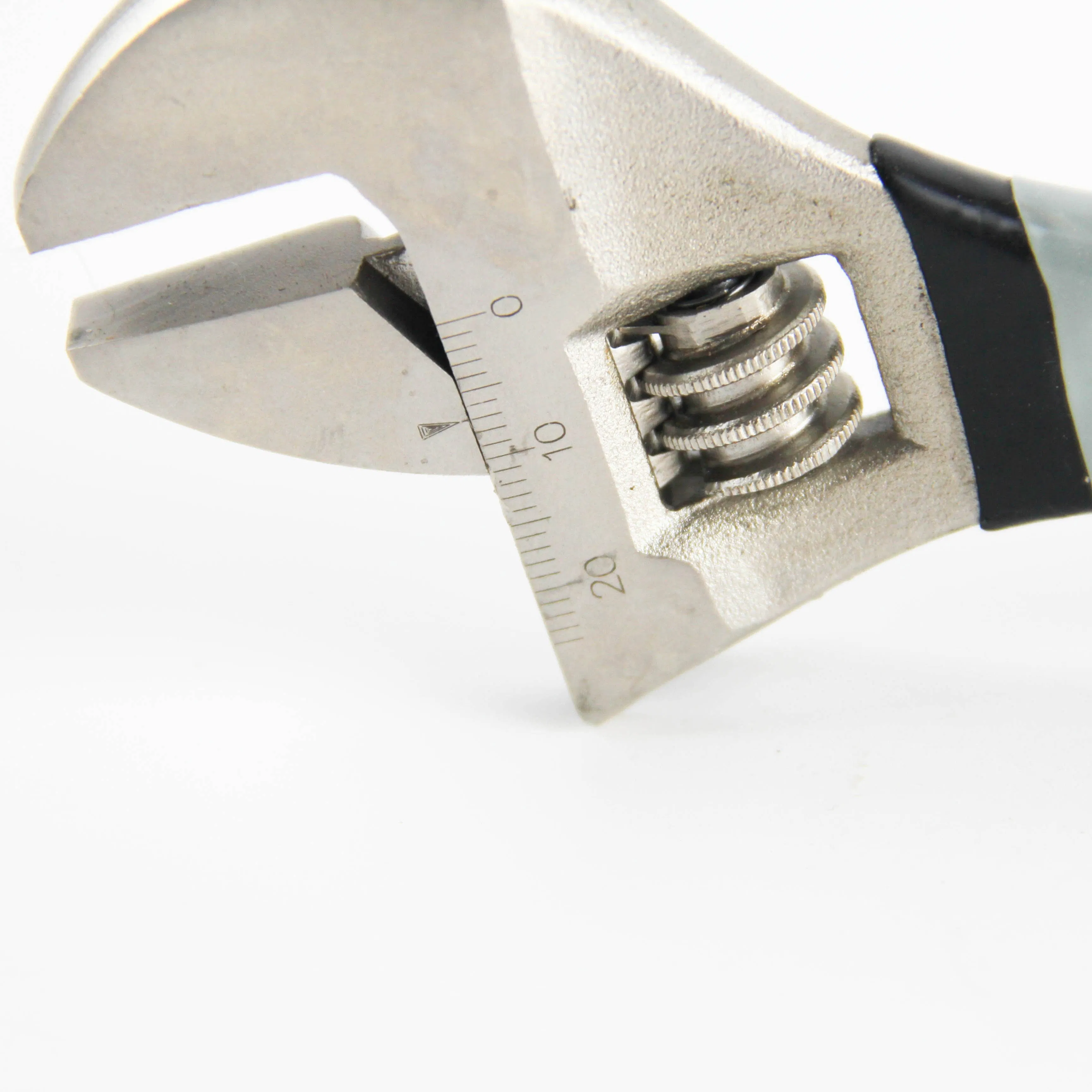 6", 8", Made of Carbon Steel, Without Hanlde, with Scale, One-Hand Operate, Adjustable Wrench