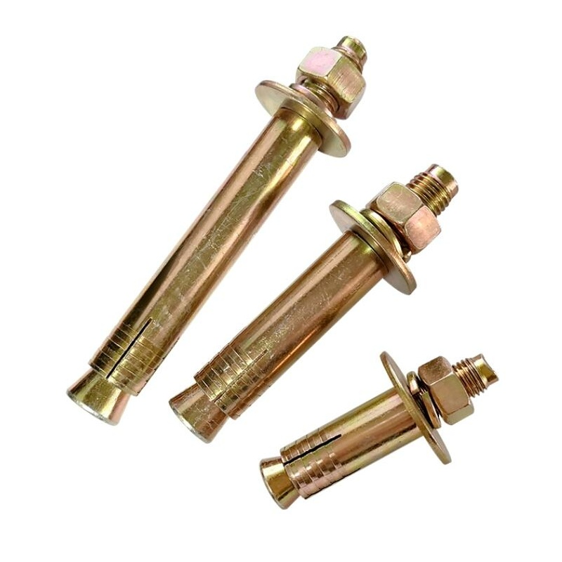 M12X100 Heavy Duty and High-Strength Elevator Expansion Bolt Sleeve Anchor with Hex Nut and Double Washer