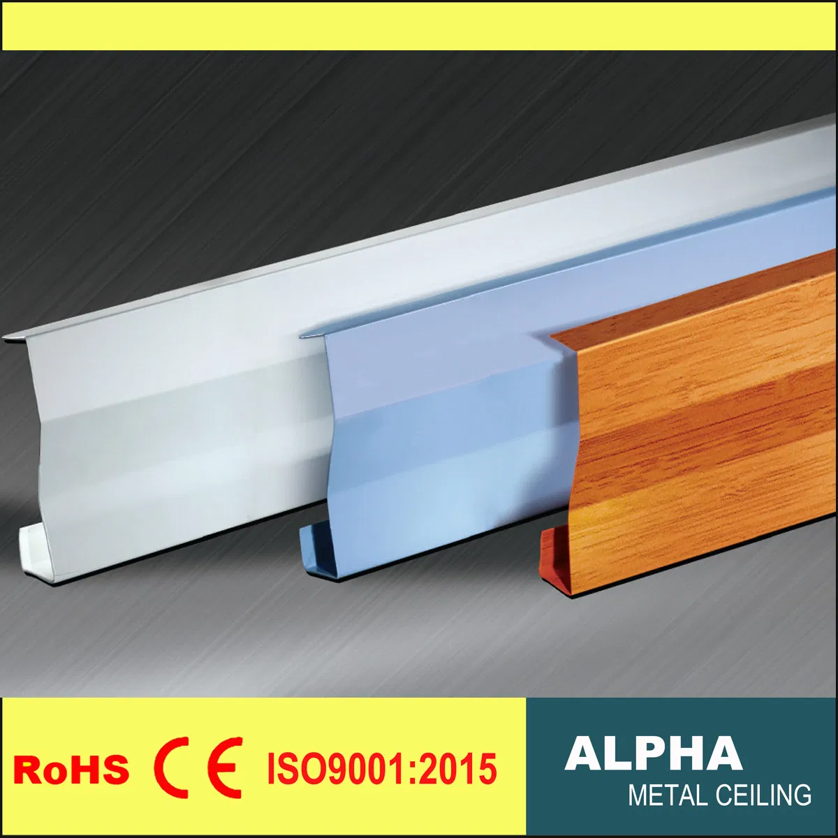 Aluminum Suspended Roof False Screen Metal Ceiling