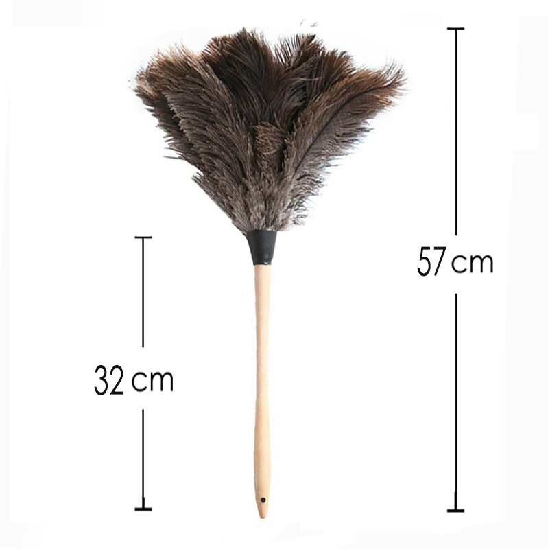 Natural Ostrich Feather Duster Natural Ostrich Feather Duster