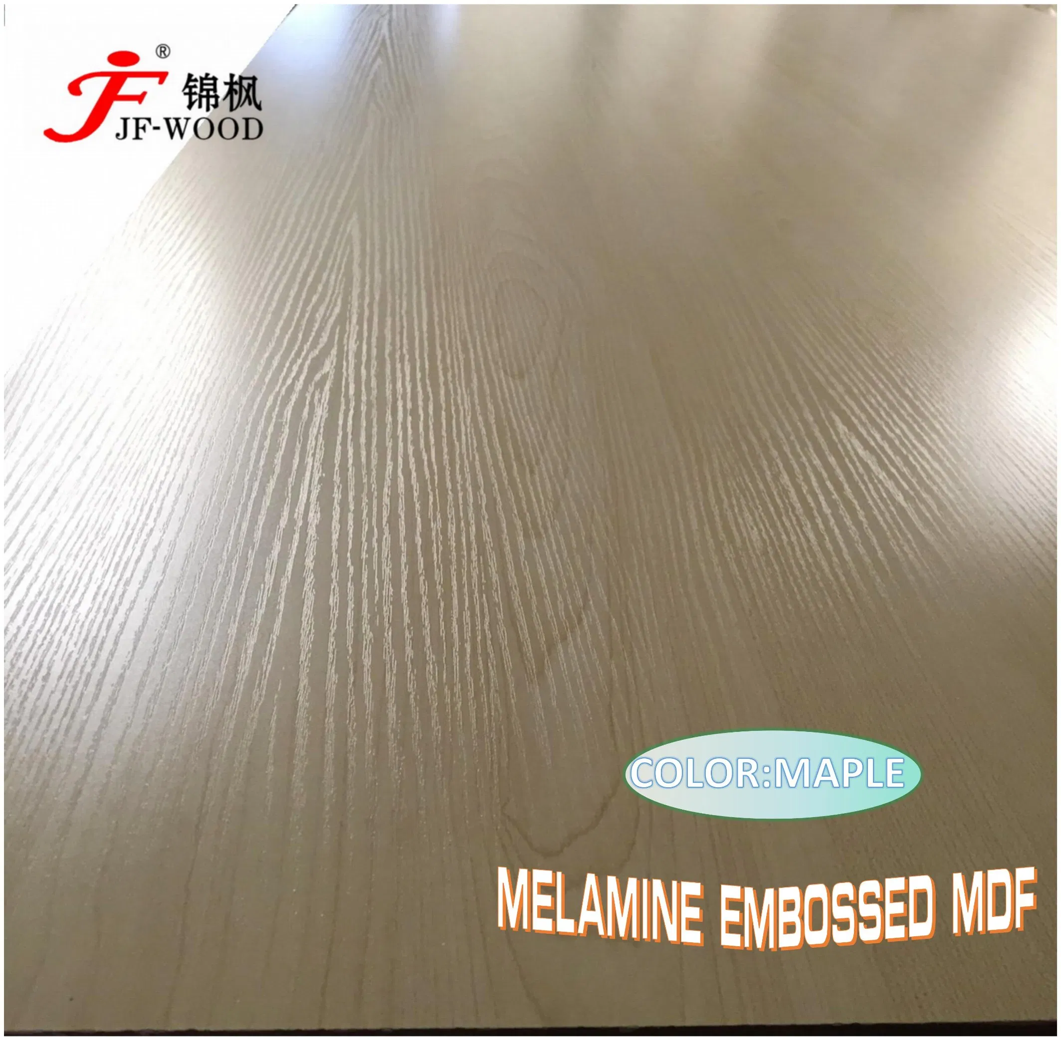Furniture Grade Wood Grain Color Solid Color Melamine MDF/HDF
