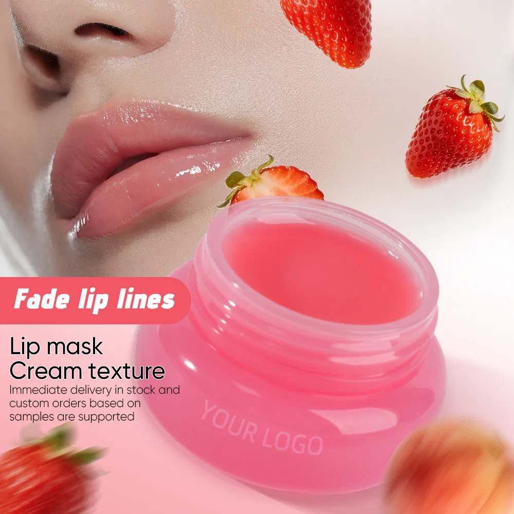5 Flavor Lip Mask Moisturizing Private Label Lip Mask Low MOQ