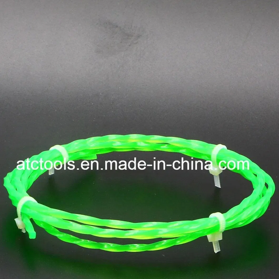 3.3mm. 180-Inch Five Star Twist Bead Commerical Nylon Trimmer Line