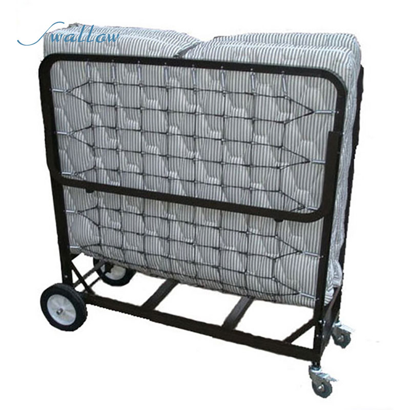Upright Extra Bed for Hotel with Folding Leg