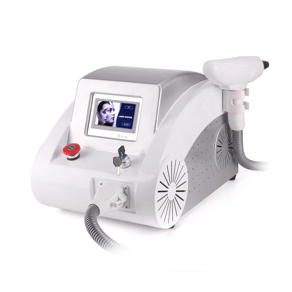 OEM Portable 3 Laser Heads Black Doll Treatment Q Switched ND YAG Laser Tattoo Removal Machine