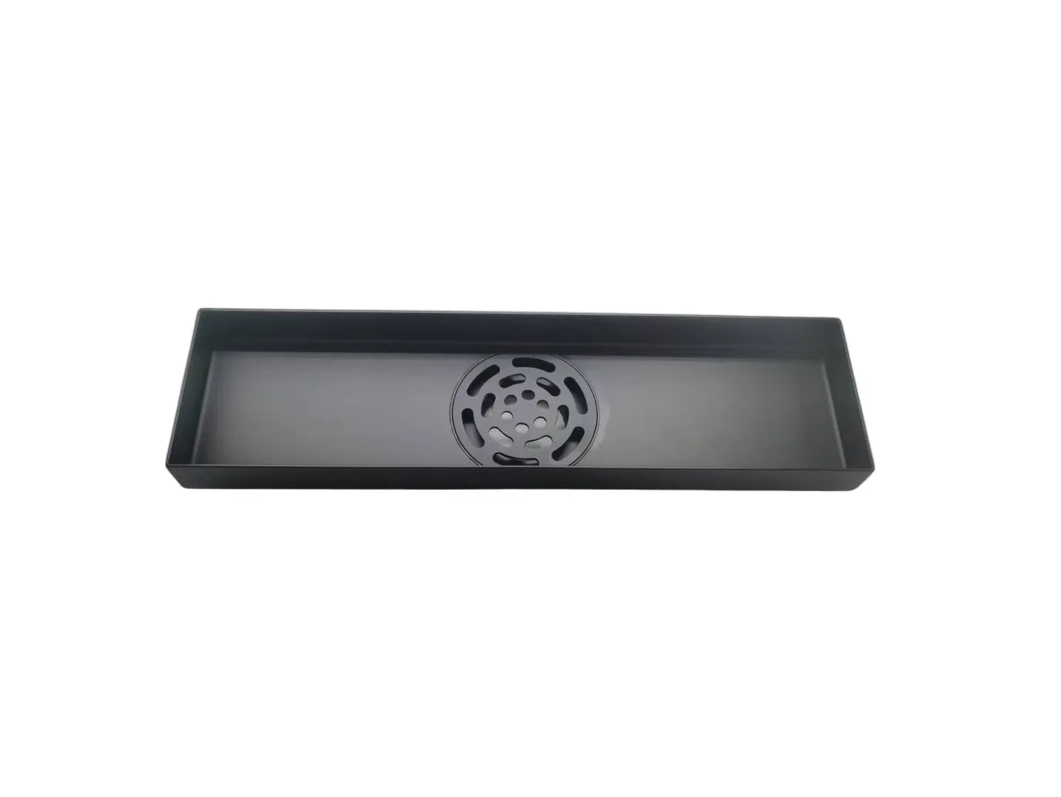 Modern Minimalist Odor-Proof Drain in Gunmetal Gray for Basins