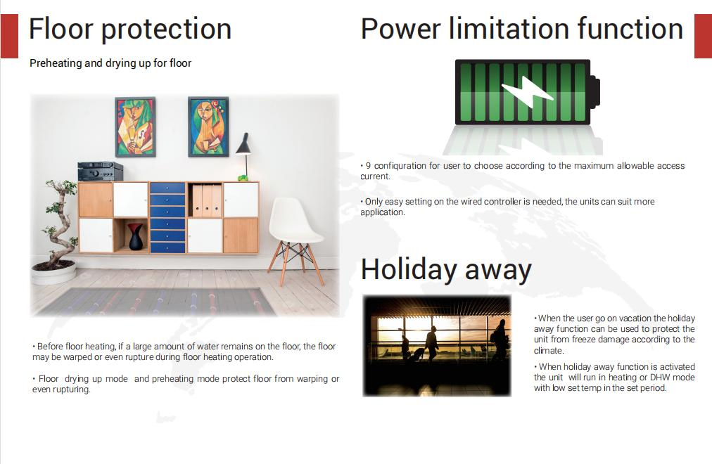 6kw 12kw Pompa Ciepla Air to Water Heat Pump WiFi R32 EU Air Source Heat Pump Monoblock/Split Heating System Pompe à Chaleur Siltumsū Knis