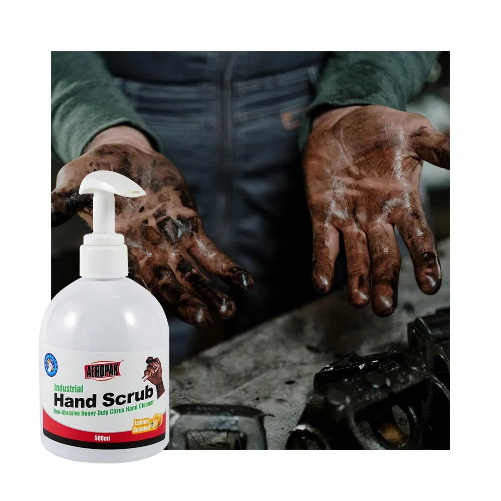 Aeropak 500ml Bottle Fast Grease Dissolution Industrial Hand Oil-Removing Care Scrub Car Maintenance Degreasing Scrub