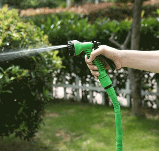New 3X Expansion Hose Garden Hose with High Pressure Water Gun