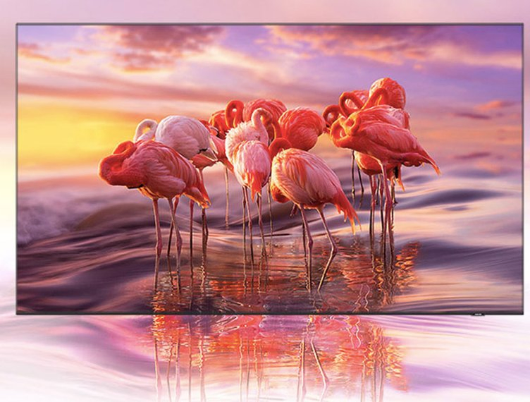 QLED телевизор Samsung 65 дюймов Smart TV с Wi-Fi