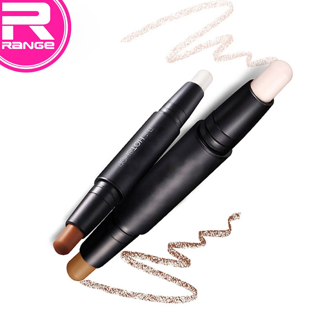 Duo Ends Highlighter Pencil Cosmetic Crayon Chunky Highlighter