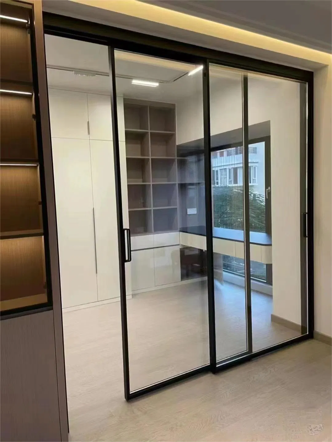 Yimu Wholesale Hot Sale Aluminum Interior Sliding Glass Door