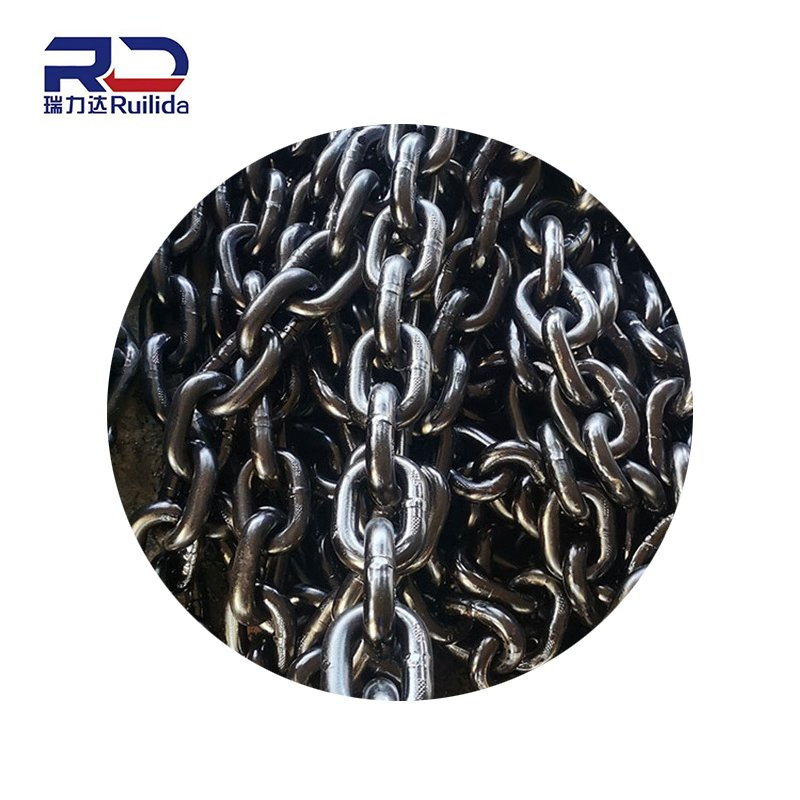 High Strength G100/G80/G63 14-42mm Lifting Mining Round Link Chain for Mine Monorail Hoist/Antiskid with CE/ISO/BV/CCS Certificate