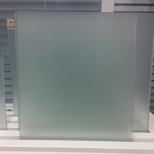 3-12mm Clear Deep Acid Etched / Frosted Cabinet Glass Without Fingerprint