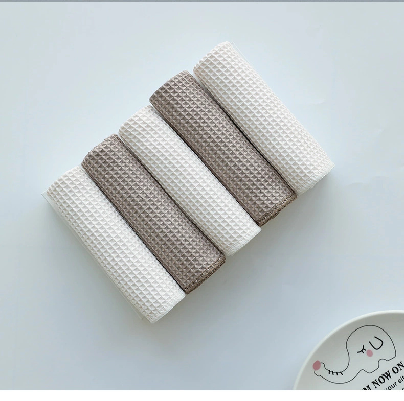 100% Organic Cotton Waffle Tea Towel Table Mat Towel