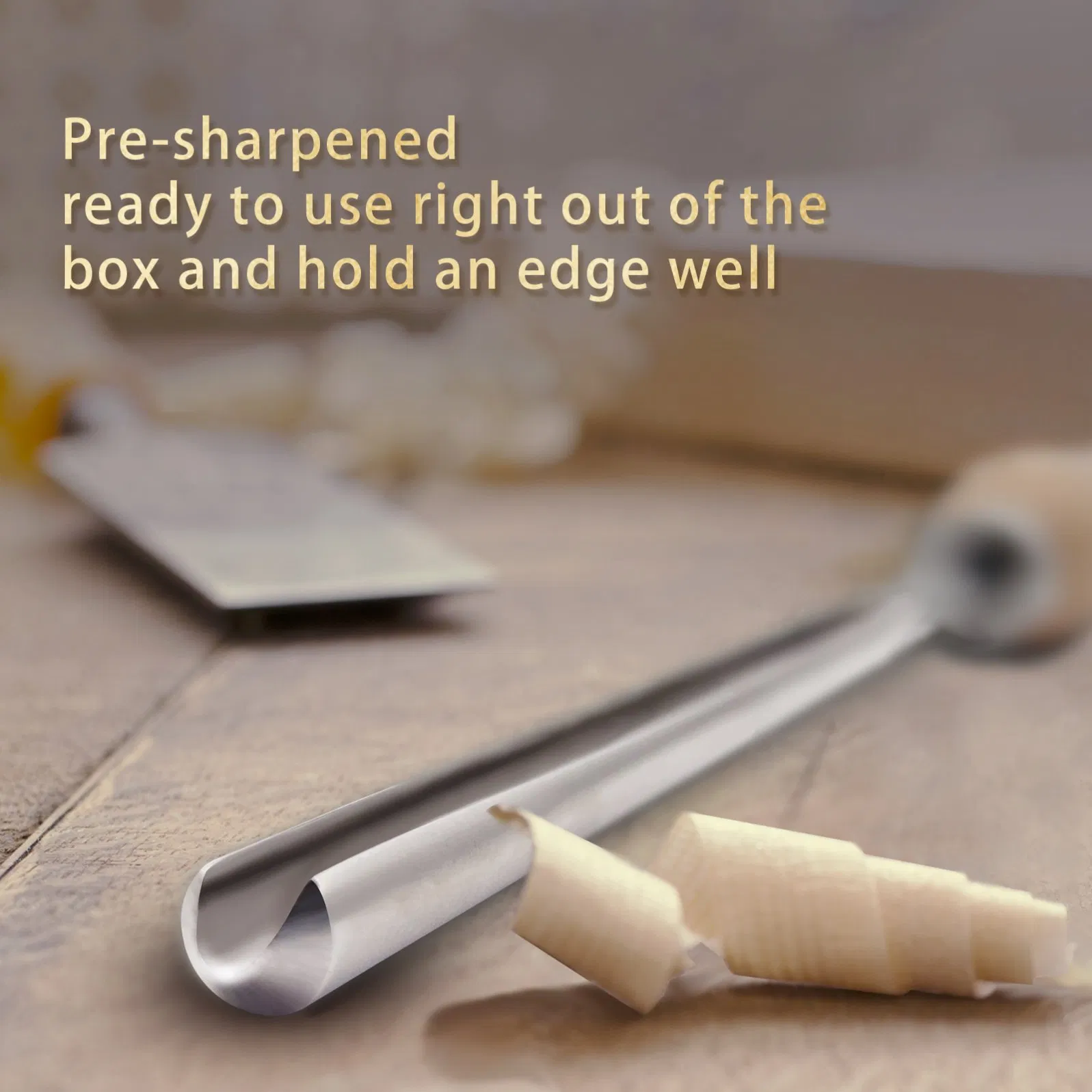 Стамеска-ложка RZ 1/4 дюйма для токарного станка по дереву