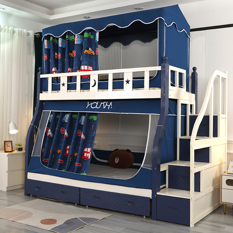 OEM Household Bedroom Children's Cartoons in Bunk Beds Mosquito Nets