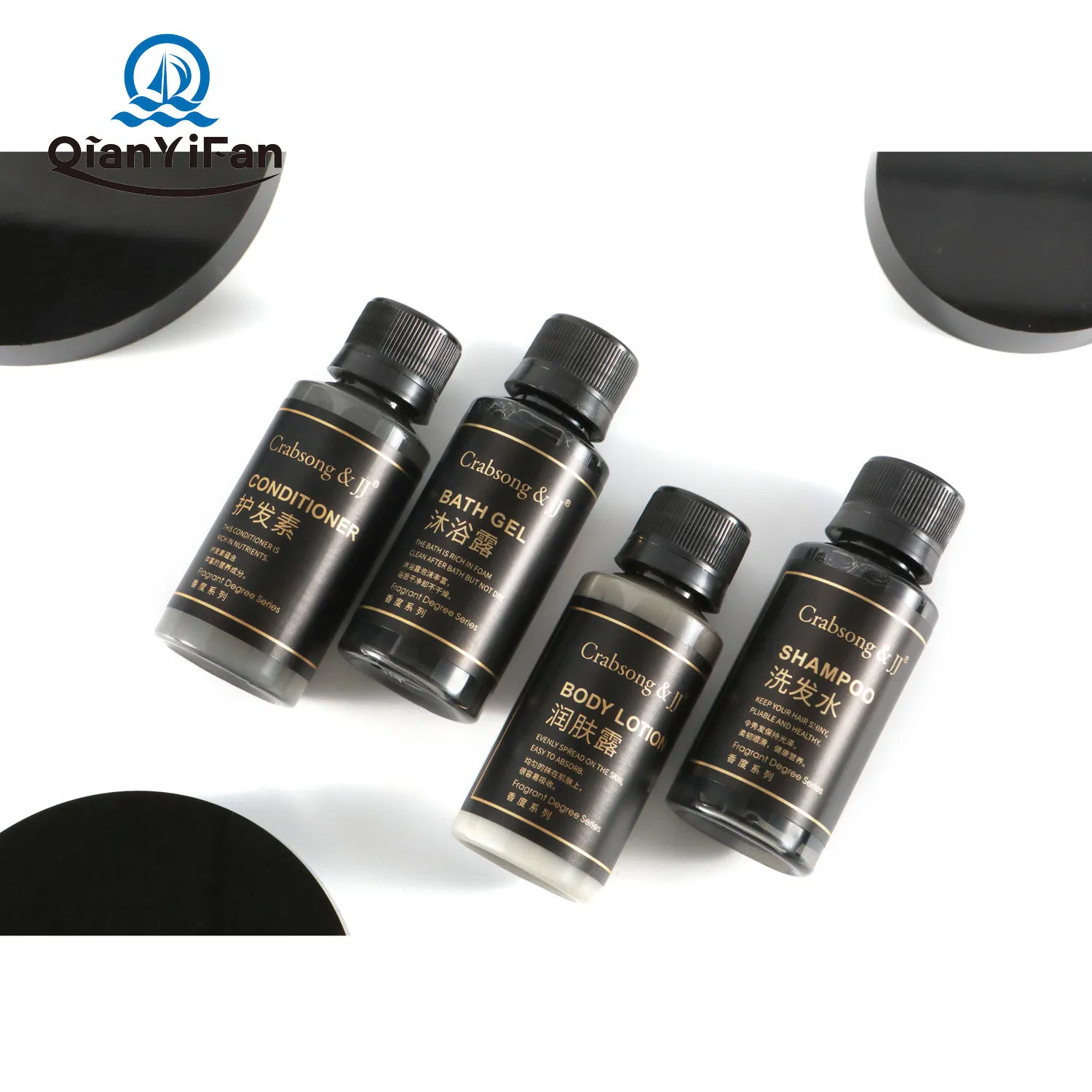 Wholesale Luxury Hotel Supplies Body Lotion Shower Gel Hair Conditioner Shampoo Body Soap Toiletries Set