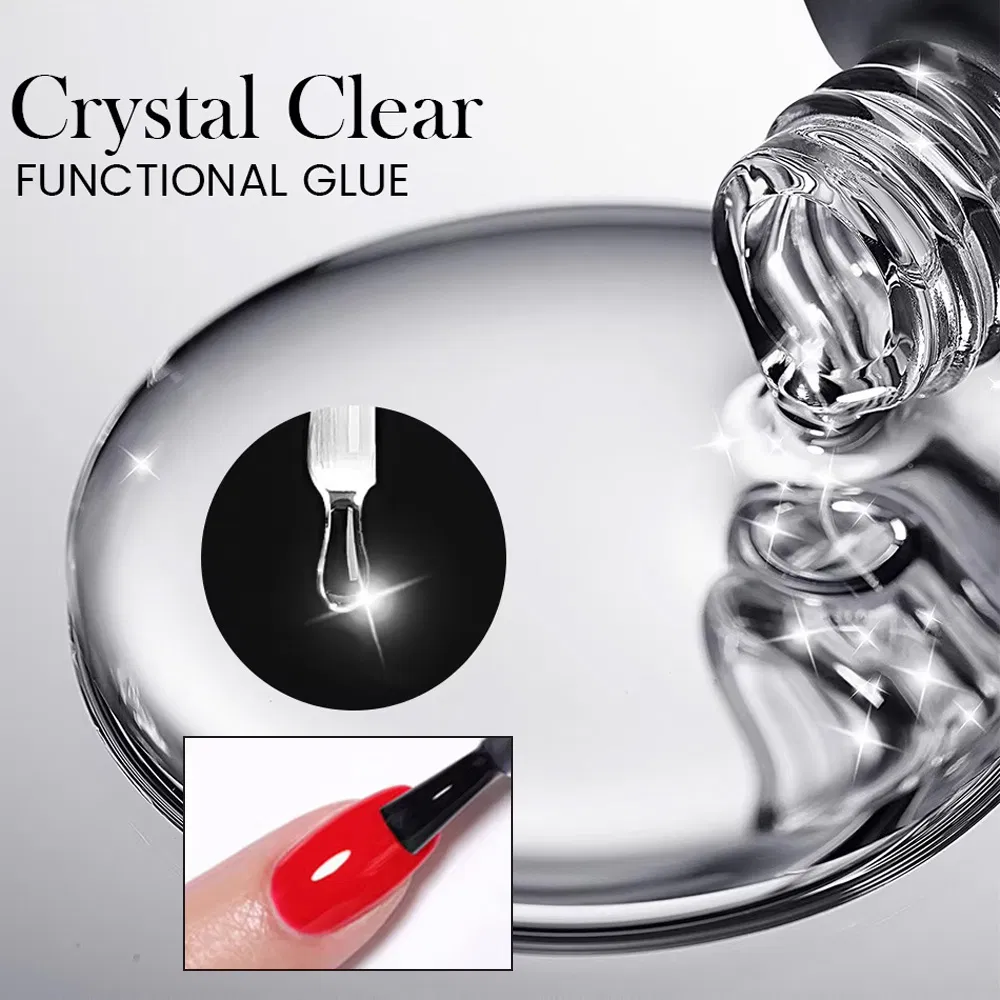 OEM/ODM Nail Art Supplies Wholesale Private Label UV Nails Gel Polish Builder Base No Wipe Top Coat
