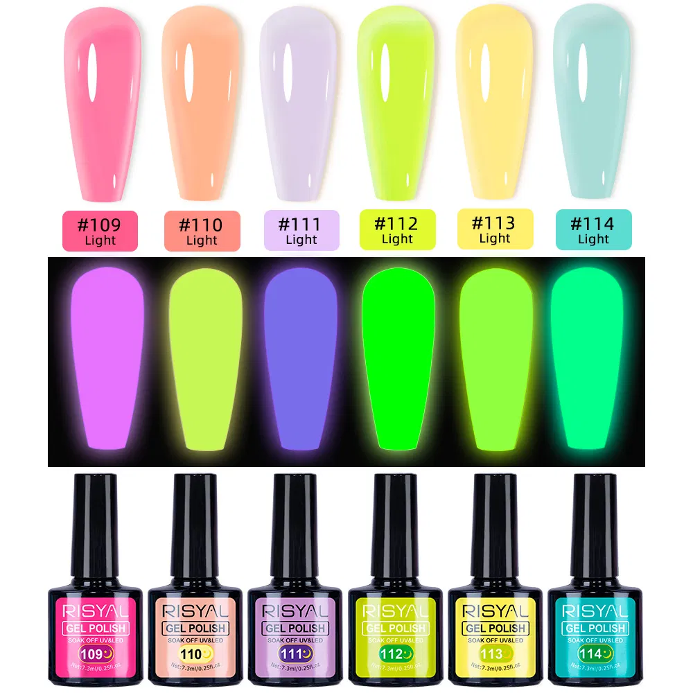 12-Piece Set Water-Based No-Bake Quick-Drying Peelable Five-Pointed Star Nail Polish Cross-Border Exclusive UV Gel LED
