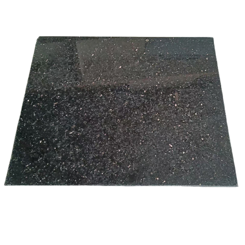 Cheap Black Galaxy Black Granite Tiles Slabs Kitchen Counter Tops