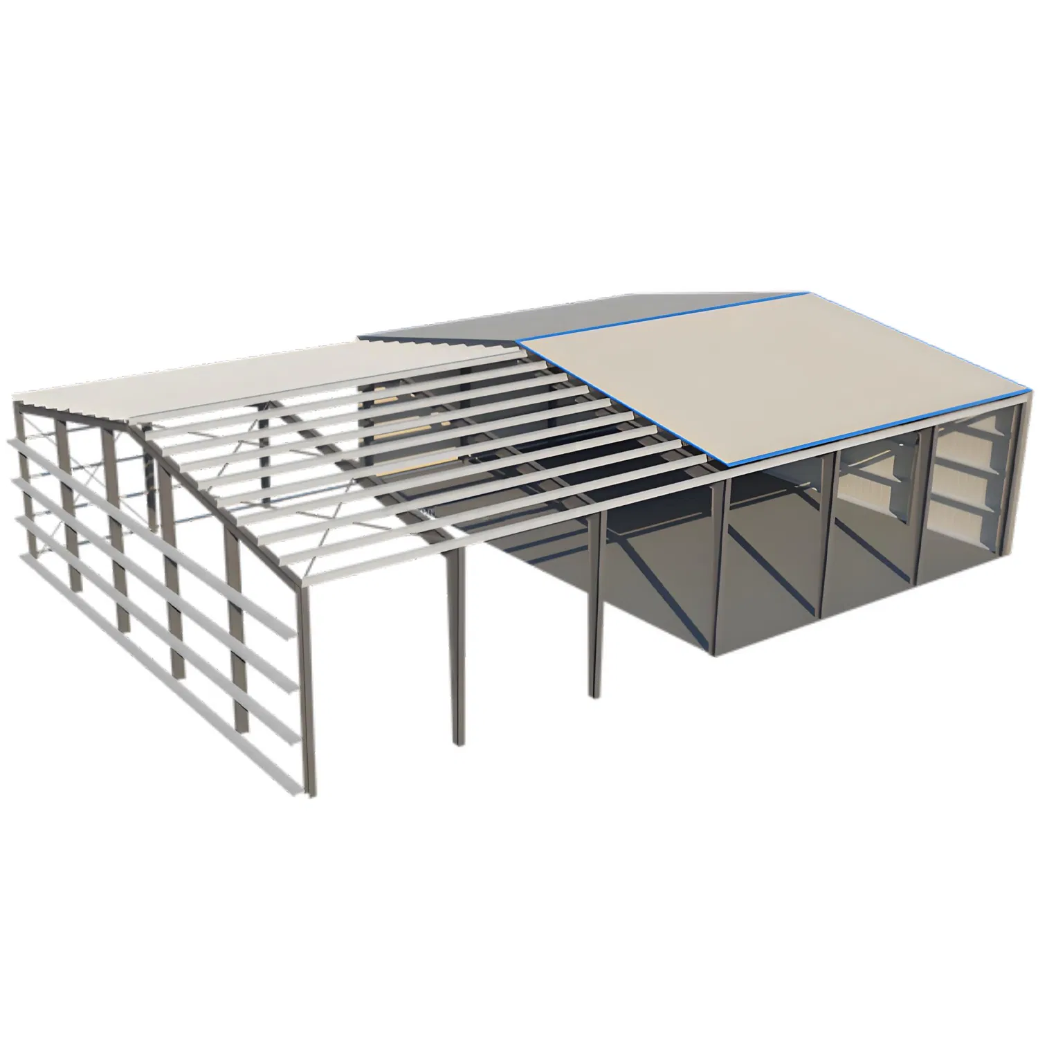 Durable Steel Tool Shed for Outdoor Storage and Organization