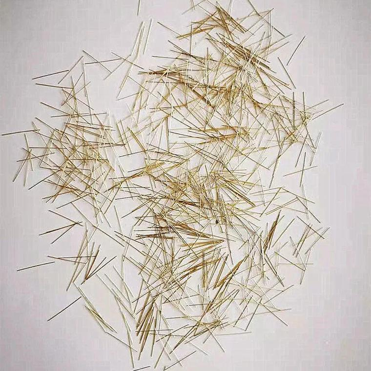 Brass Coated Micro Steel Fibers for Concrete Reinforcement