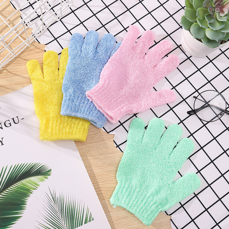 Shower Gloves Exfoliating Bath Gloves Body Scrub Beauty SPA Massage