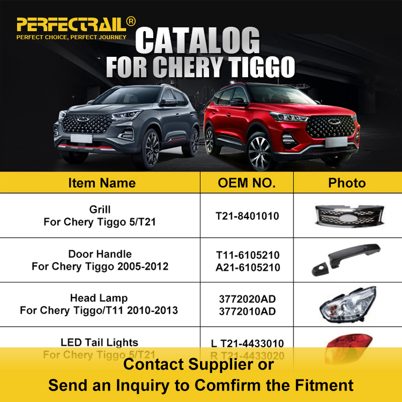 Комплект аксессуаров для двигателя и кузова Perfectrail 4X4 для Chery Tiggo
