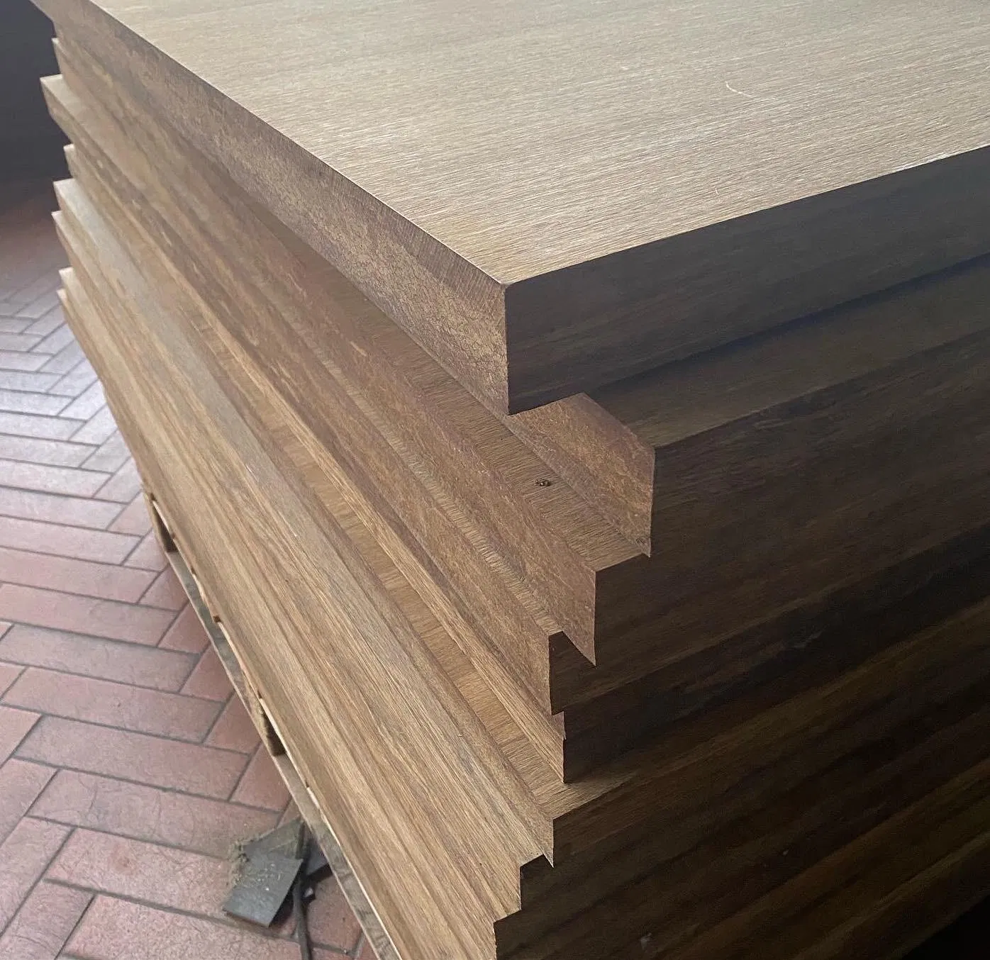 Strand Woven Bamboo for Slabs Exterior Bamboo Materials Flooring
