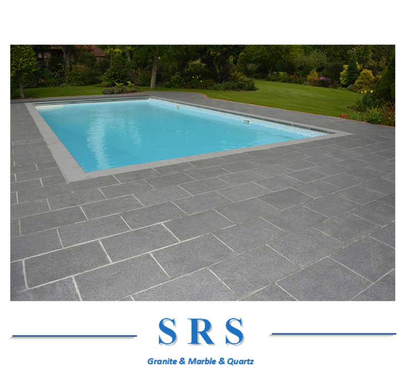 Natural Honed Grey Basalt for Pavers/Wall/Floor Tile