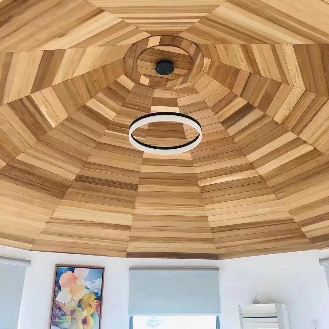 Clear Grade Canada Red Cedar Interior Timber Wall Panel Cladding Ceilings