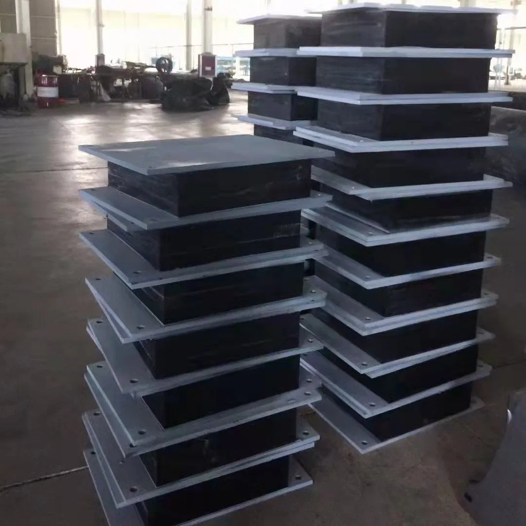 Vibration Isolation Device High Damping Rubber Bridge Bearings for Building and Bridge