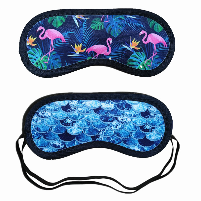 Blank Neoprene Travel Eye Sleeping Mask for Sublimation
